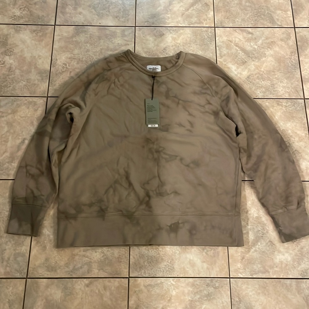 NWT goodfellow sweatshirt tie dye appearance men’s XL